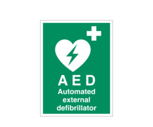 AED Automated External Defibrillator Notice