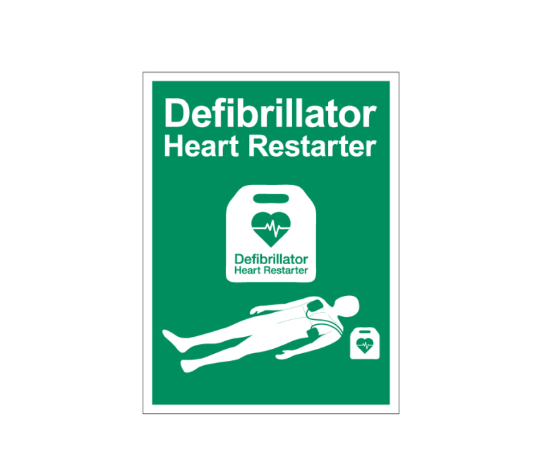 Defibrillator Heart Restarter Notice