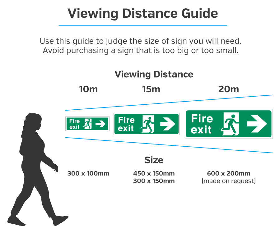 fire exit signs viewing guide