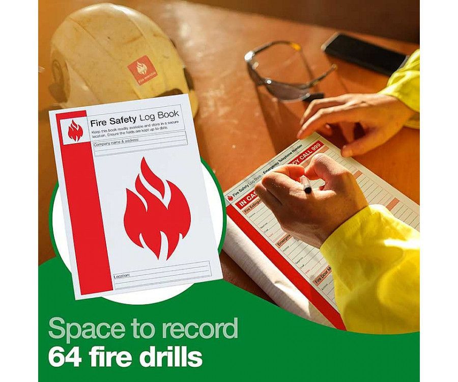 Fire Safety Log Book - A4