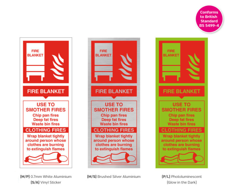 Fire Blanket Notice