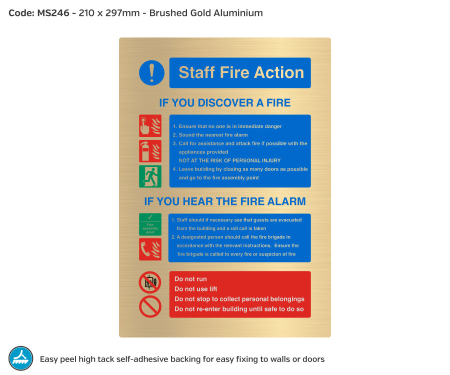 ms240-246 silver gold staff fire action a4