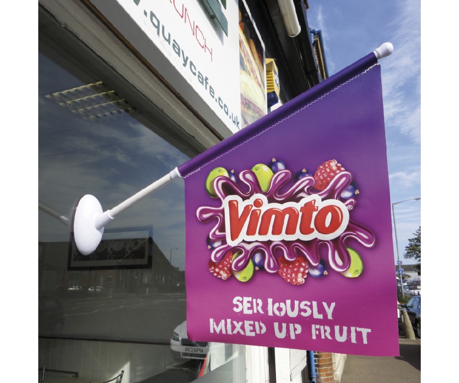 Wall / Window Mounted Flag Kit