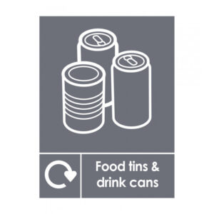 Food Tins & Drink Cans Recycling Notice