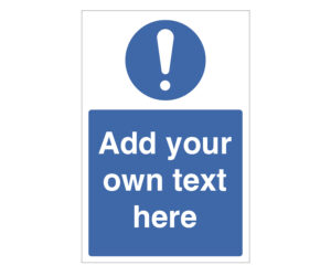 Mandatory Create your own Catering Sign