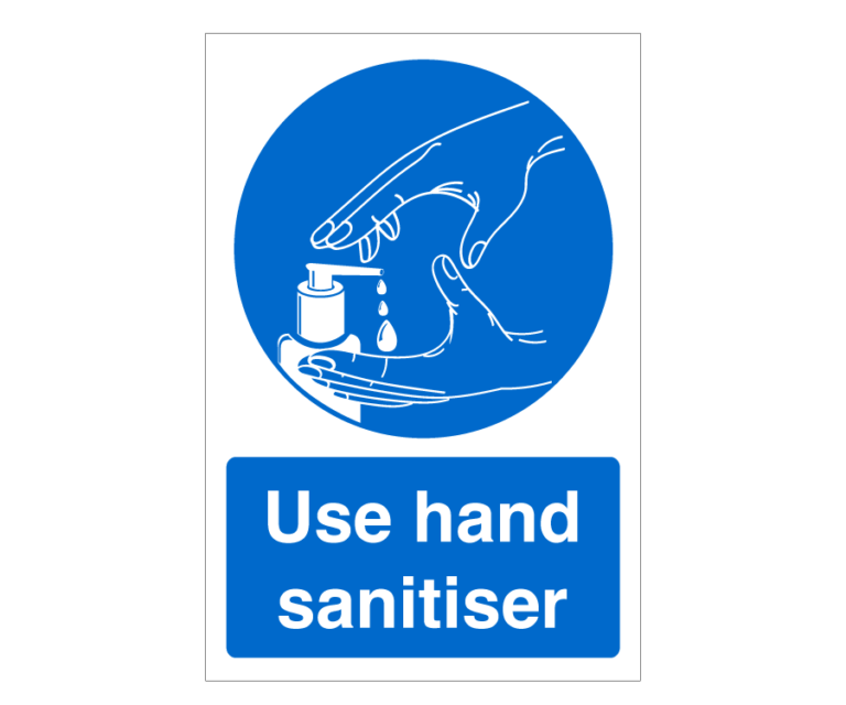 Use Hand Sanitiser Notice
