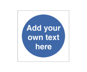 Mandatory Create your own Catering Sign