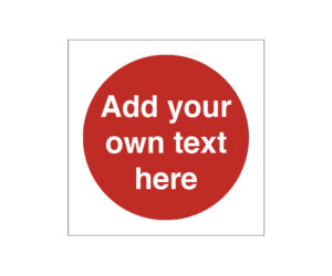 Prohibition Create your own Catering Sign