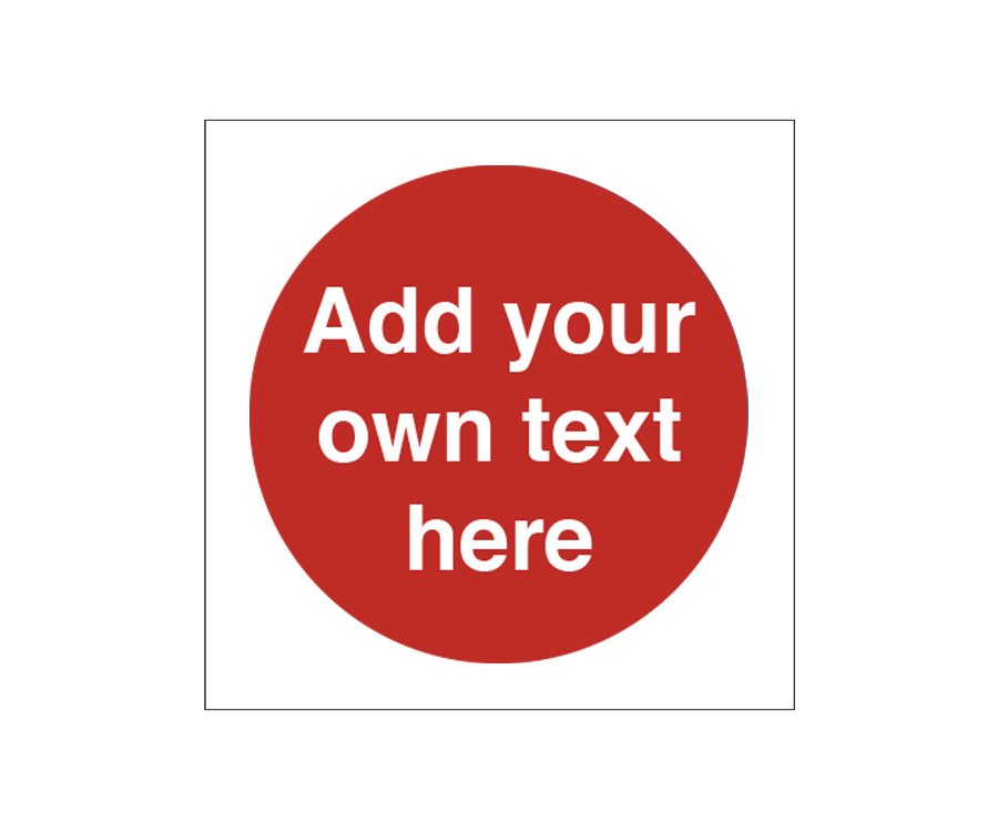 Prohibition Create your own Catering Sign