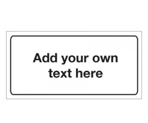 Create your own Catering Sign