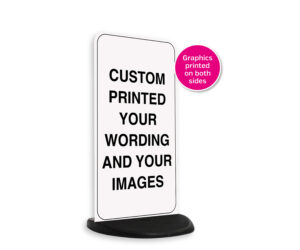 Custom Printed Free Standing Safety Sign