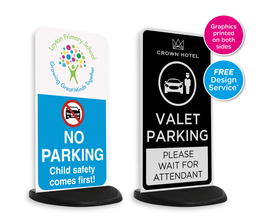 Custom Printed Free Standing Safety Sign - Image 2