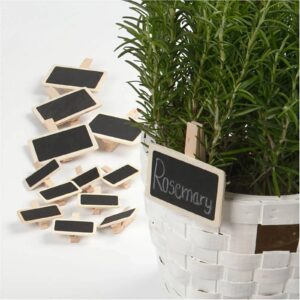Chalkboard Ticket Pegs (Pack 6)