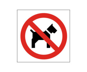 No Dogs Symbol Sign