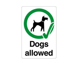 Dogs Allowed - Dog Walker Notice