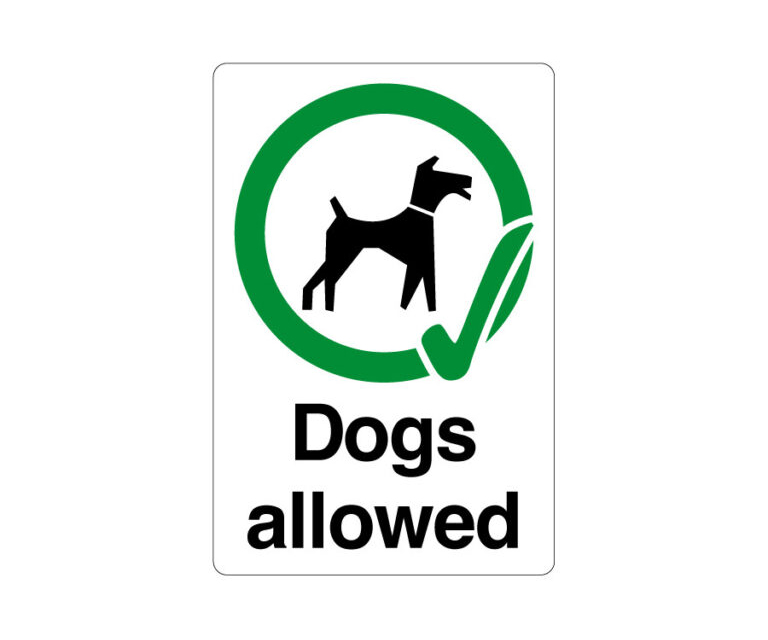 Dogs Allowed - Dog Walker Notice