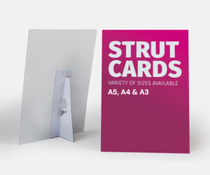 strut card printing