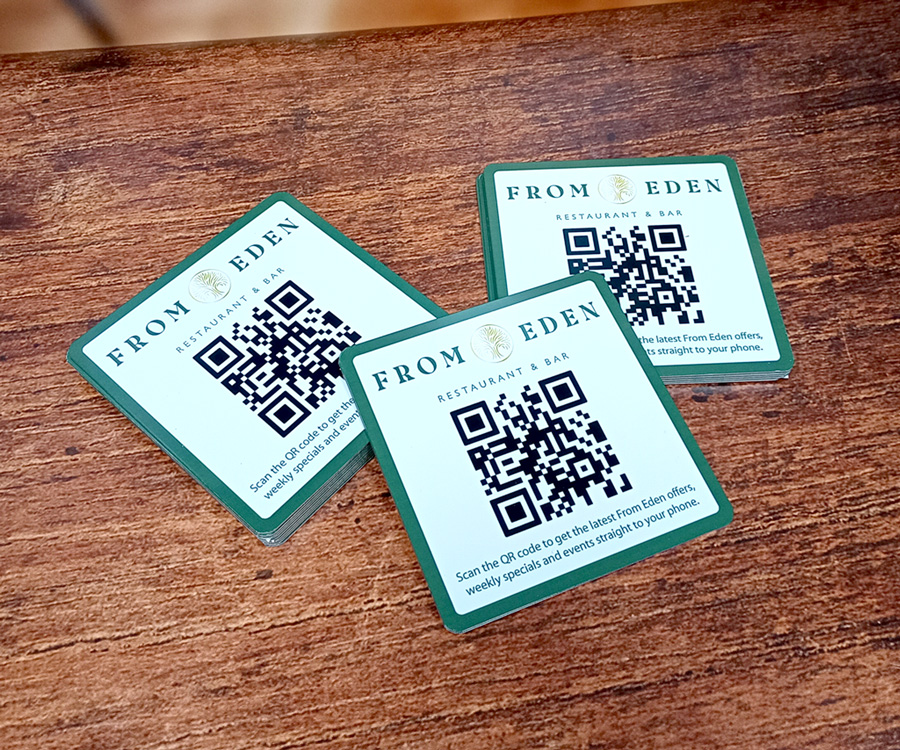 From Eden QR Codes