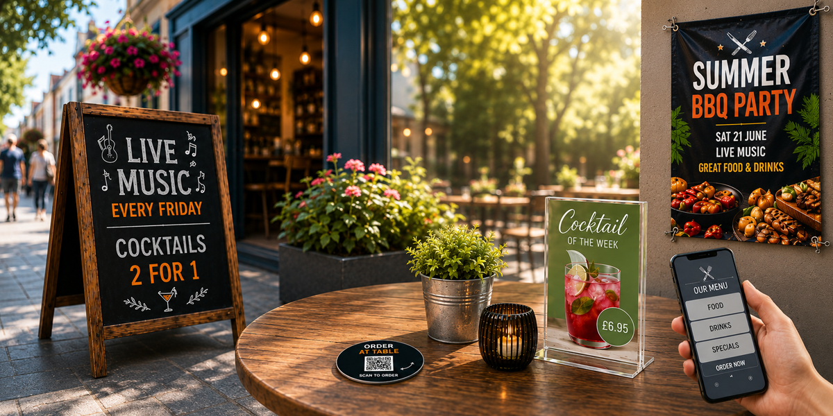 Get Your Venue Summer Ready with Eye-Catching Promotional Displays