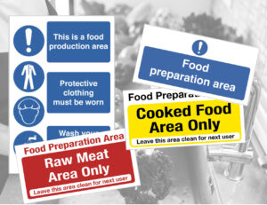 Food Preparation & Sink Area Notices