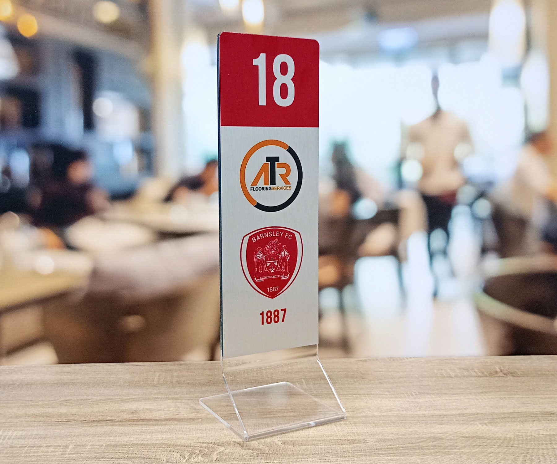 Custom Printed Function Room Table Notices