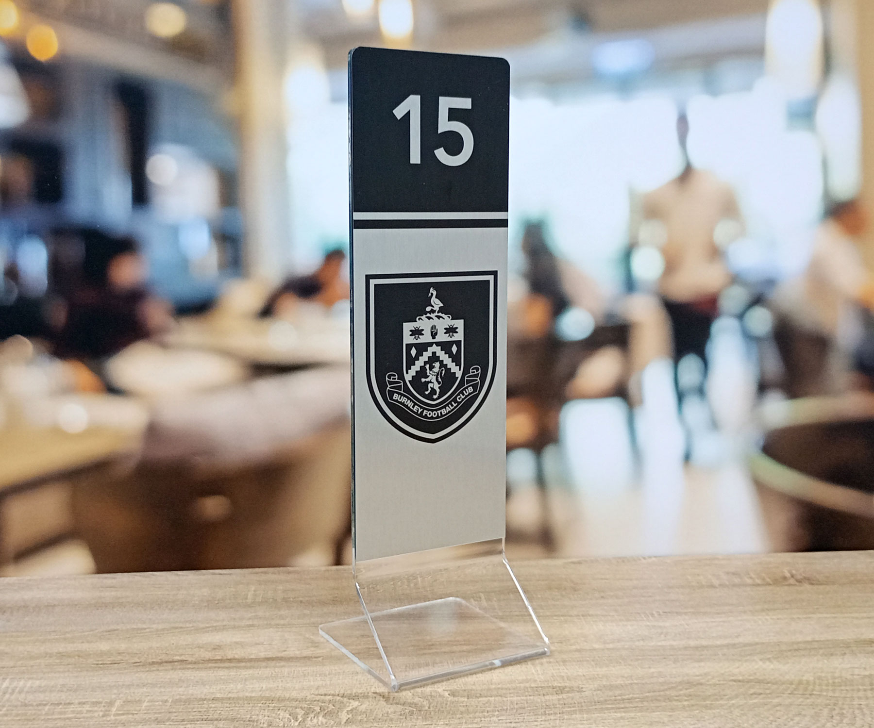 Custom Printed Function Room Table Notices