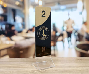 Custom Printed Function Room Table Notices