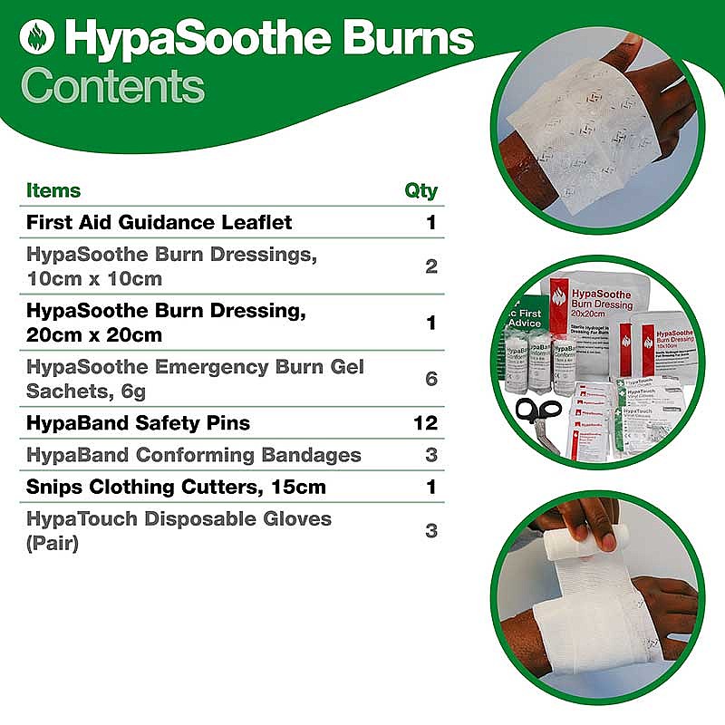 HypaSoothe Burns Kit (Medium) - Image 2