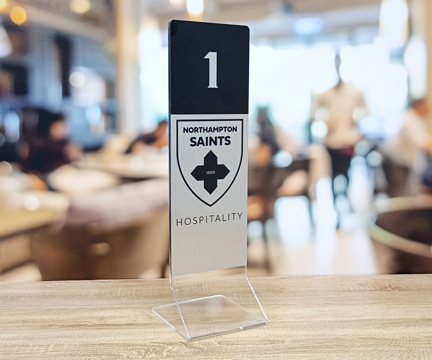 Custom Printed Function Room Table Notices