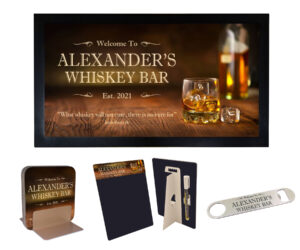 Presonalised Home Whiskey - Whisky Bar Gift Sets