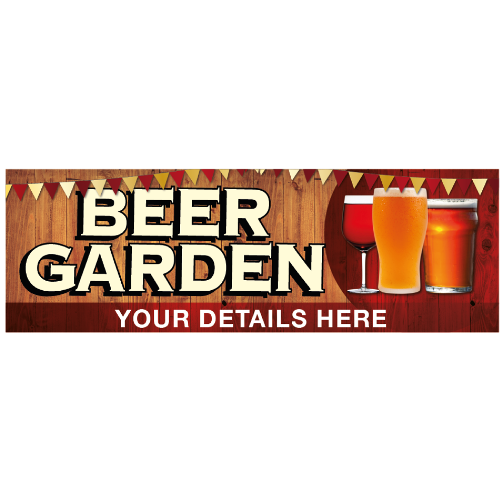 Beer Garden Promotional Banner - Image 2