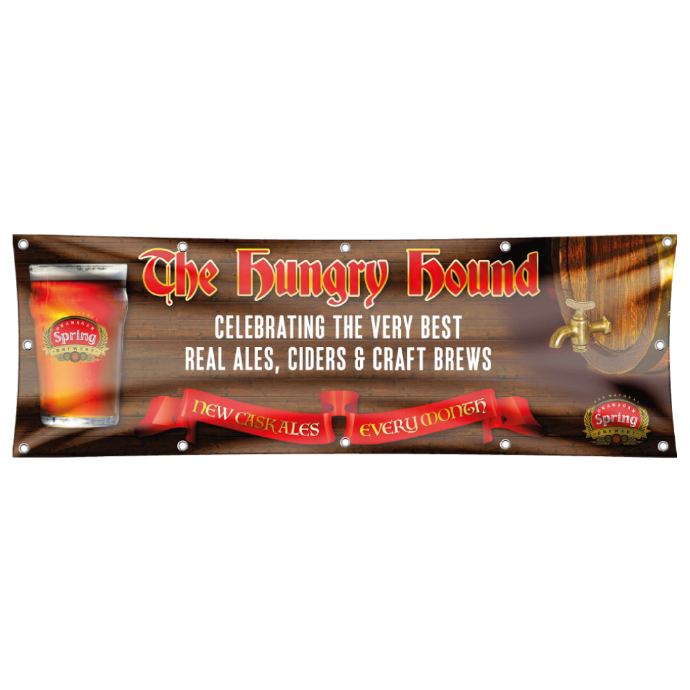 Real Ale / Cask Ale Brewery Promotional Banner