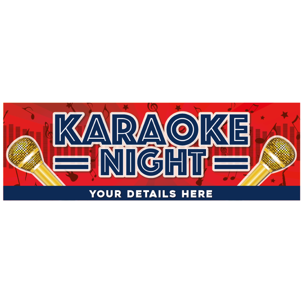 Karaoke Night Promotional Banner - Image 2
