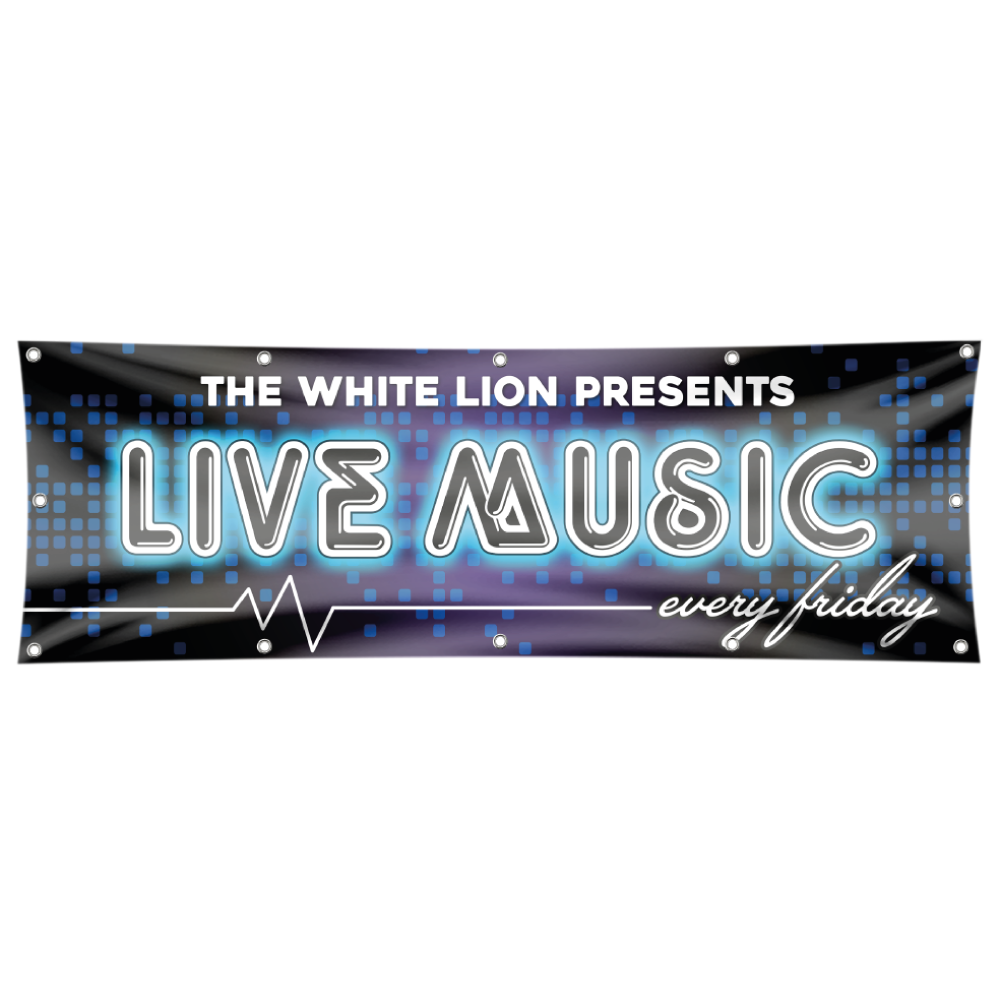 Live Music Promotional Banner