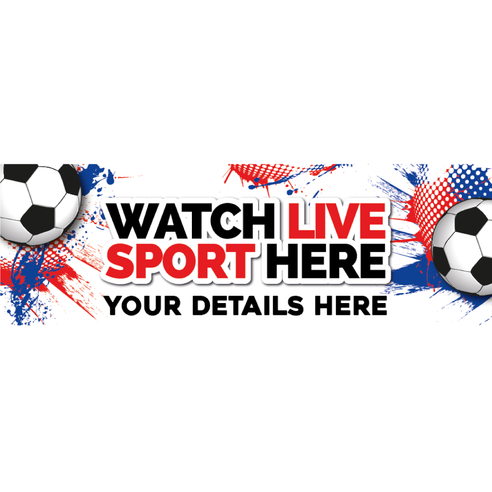 Watch Live Sport Here Promotional Banner - Image 2
