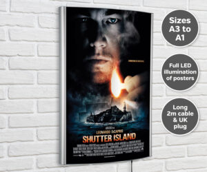 Curved LED Snap Fame Light Box