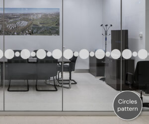 Frosted Vinyl Door Safety Decals