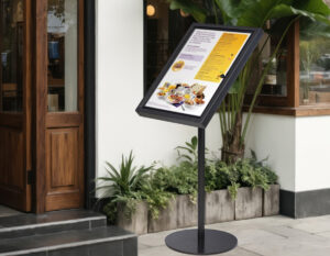 Poster Frames & Menu Display Cases