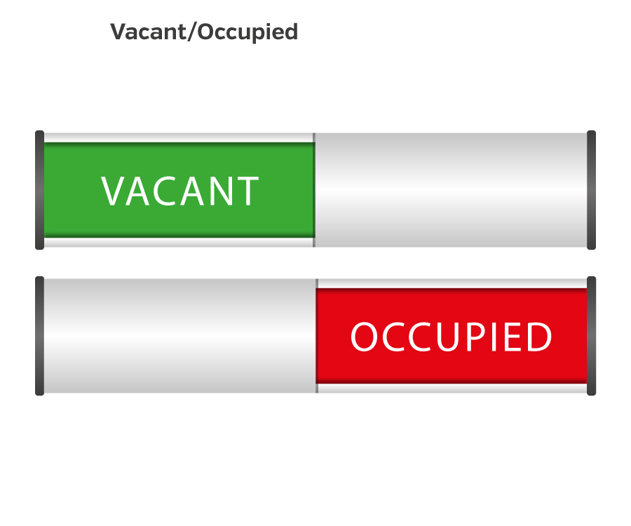 SL005 Vacant Not Disturb Sliding Door Signs