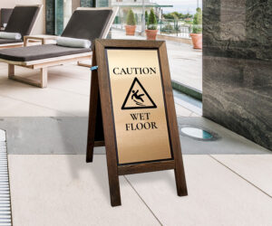 Free Standing Floor Safety Signs