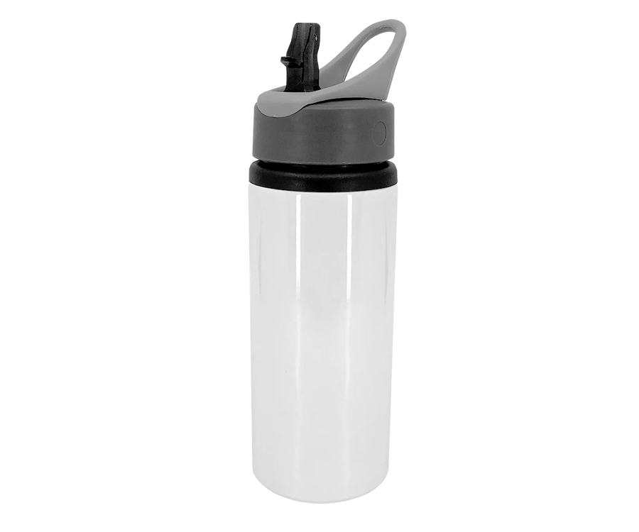 White 22oz Bottle with fixed handle BLANK