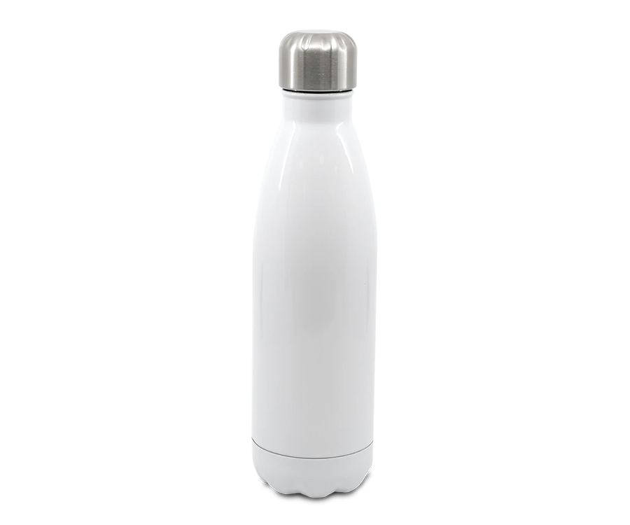 White Cola shaped bottle BLANK