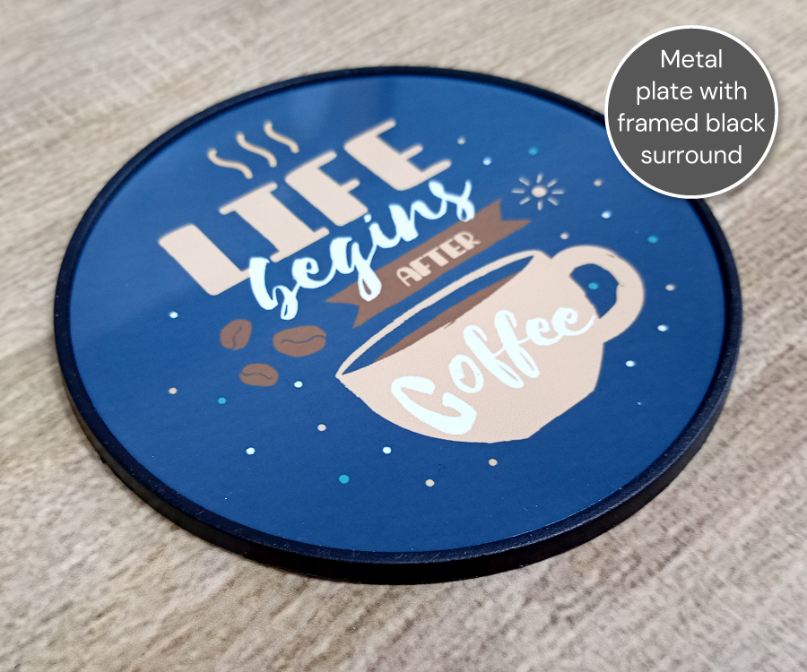 Full Colour Printed Round Photo Coasters