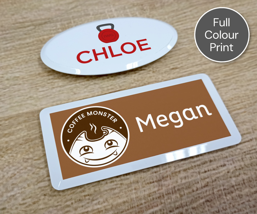 Classic Full Colour Name Badges