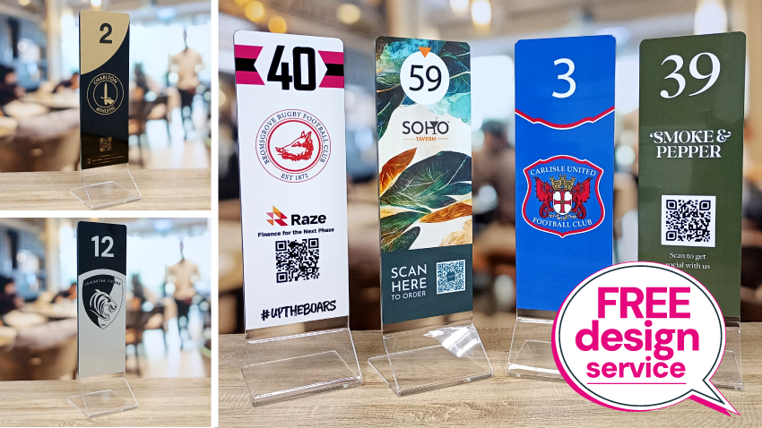 Function Room Table Numbers