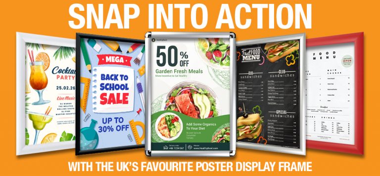 Snap into Action With the UK's Favourite Poster Display Frame